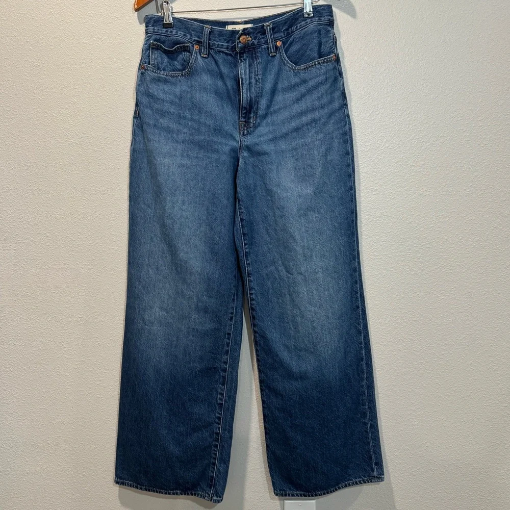 Madewell Super Wide Leg Jeans size 30 - Picture 2 of 12